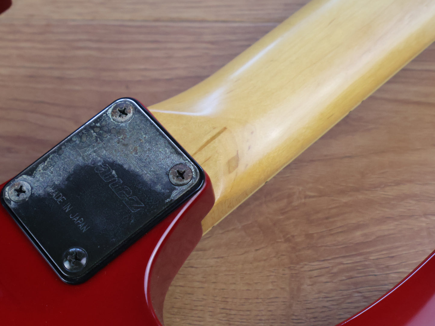 1990 Ibanez Japan RG770 FM HSH Superstrat (Cherry Sunburst)