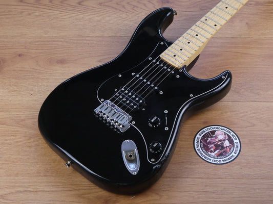 1991 Fender Japan STM-600 Short Scale Stratocaster (Black)