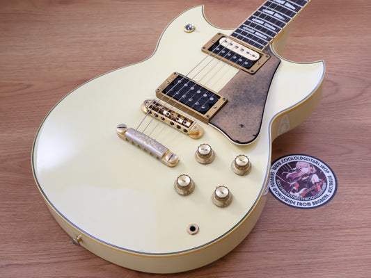 1987 Yamaha Japan SG-1987 Double Cutaway Les Paul (Cream)