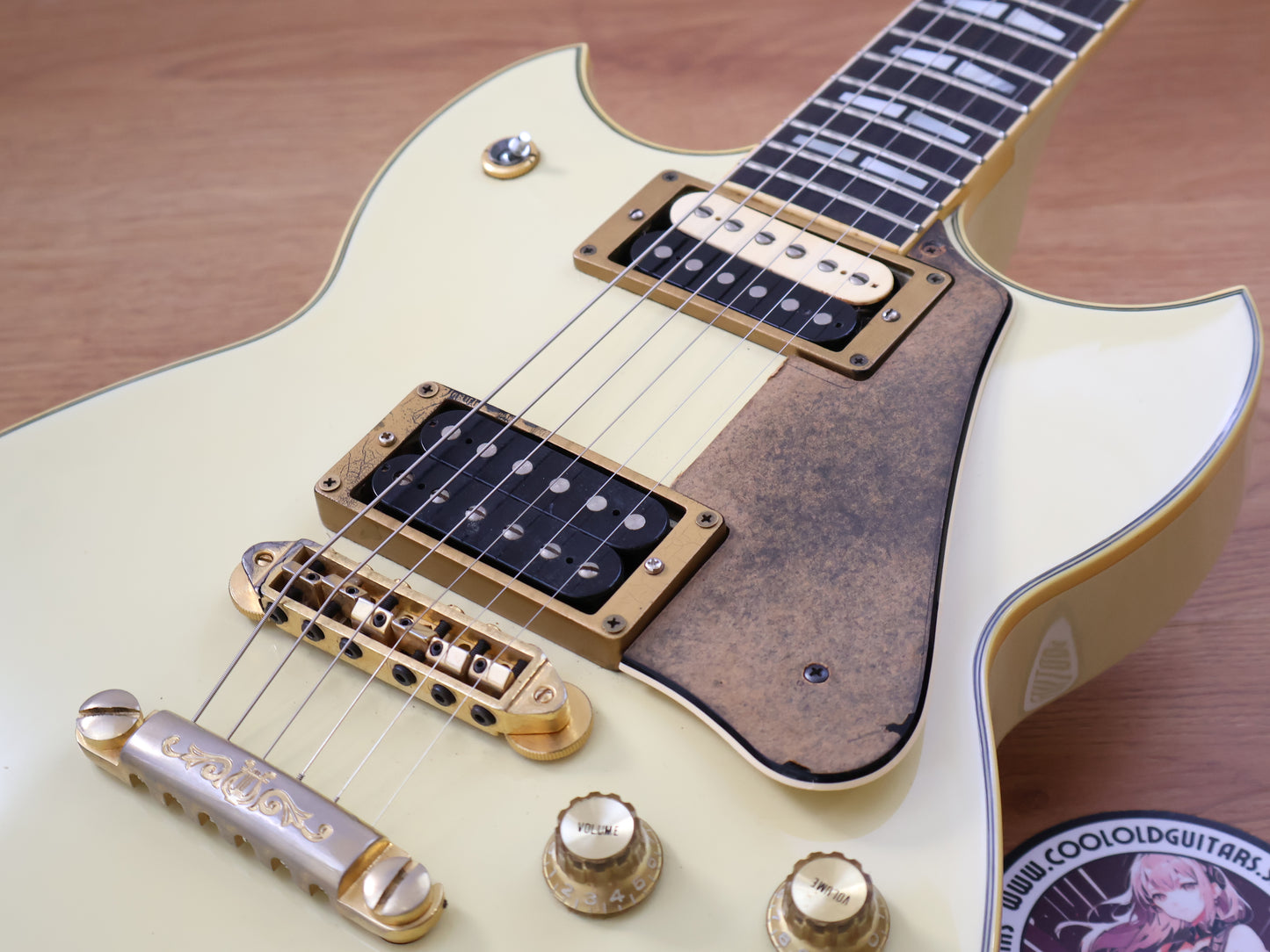 1987 Yamaha Japan SG-1987 Double Cutaway Les Paul (Cream)