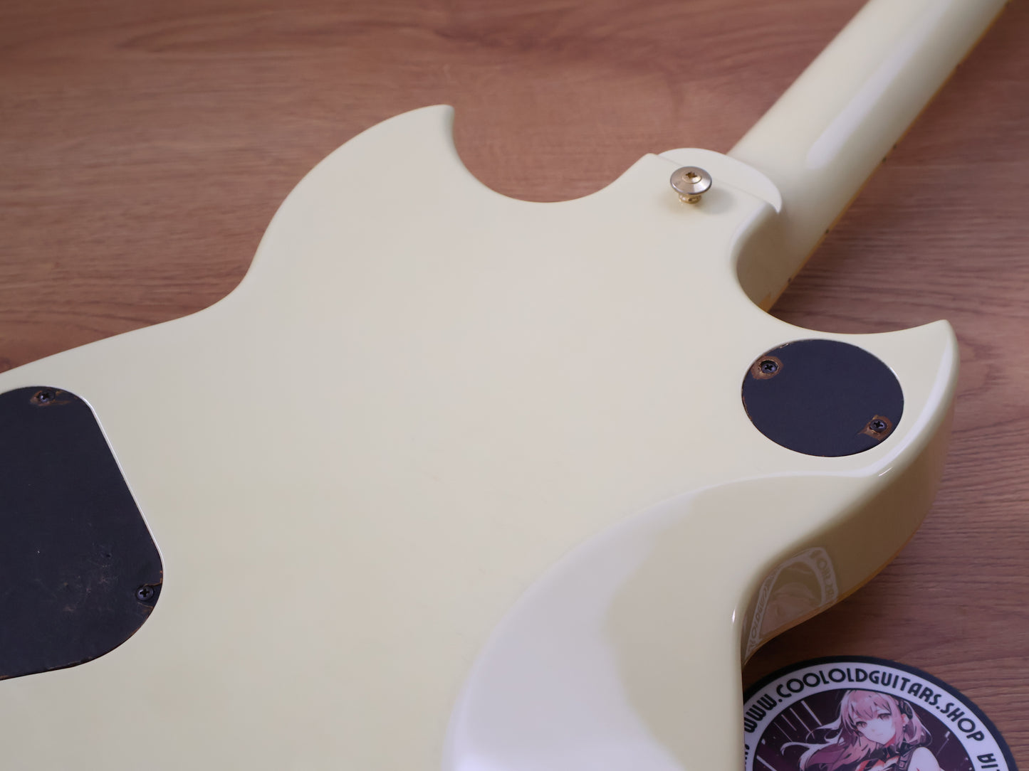 1987 Yamaha Japan SG-1987 Double Cutaway Les Paul (Cream)
