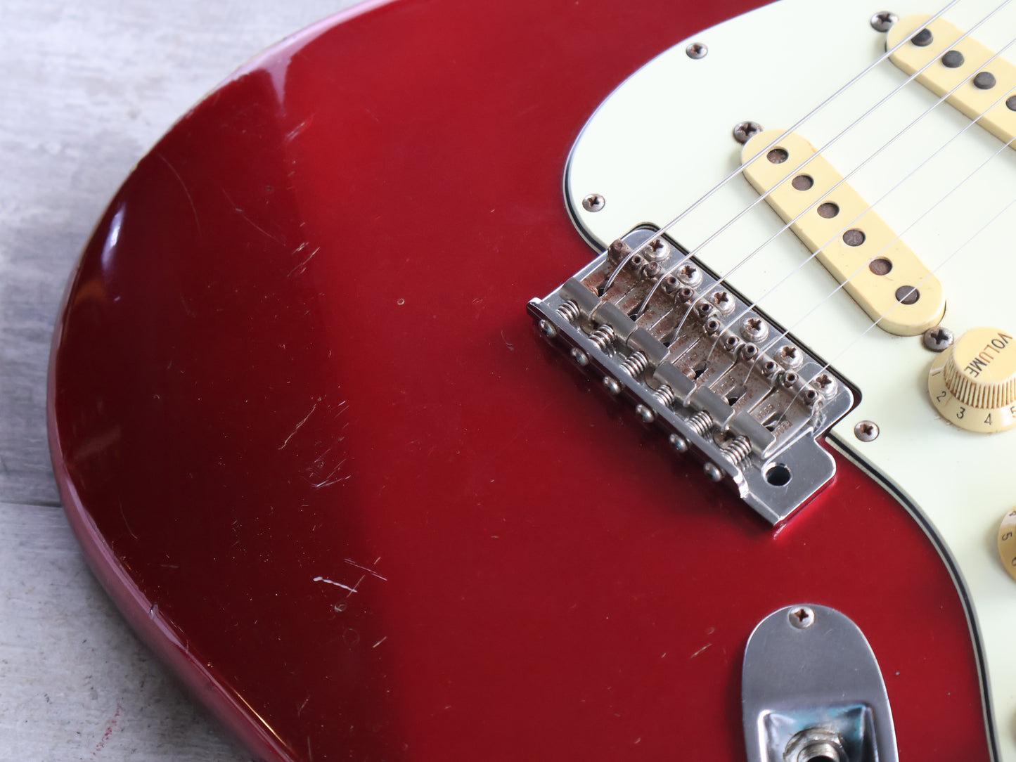 2002 Fender Japan ST62-70TX '62 Reissue Stratocaster w/Texas Specials (Candy Apple Red)