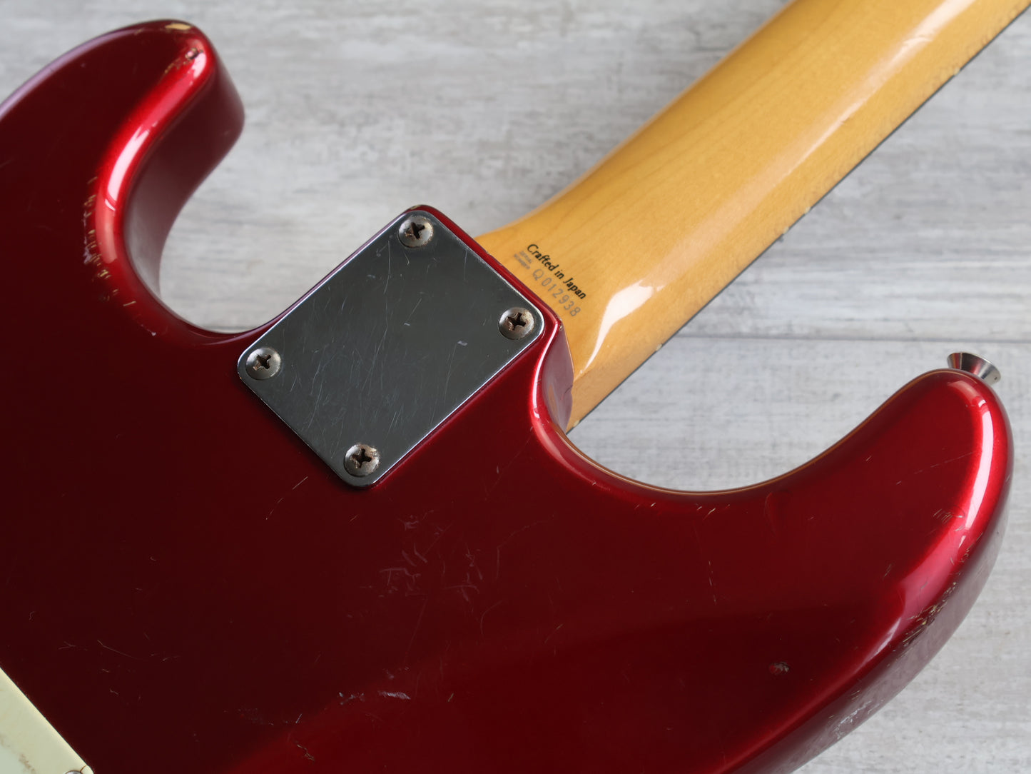 2002 Fender Japan ST62-70TX '62 Reissue Stratocaster w/Texas Specials (Candy Apple Red)