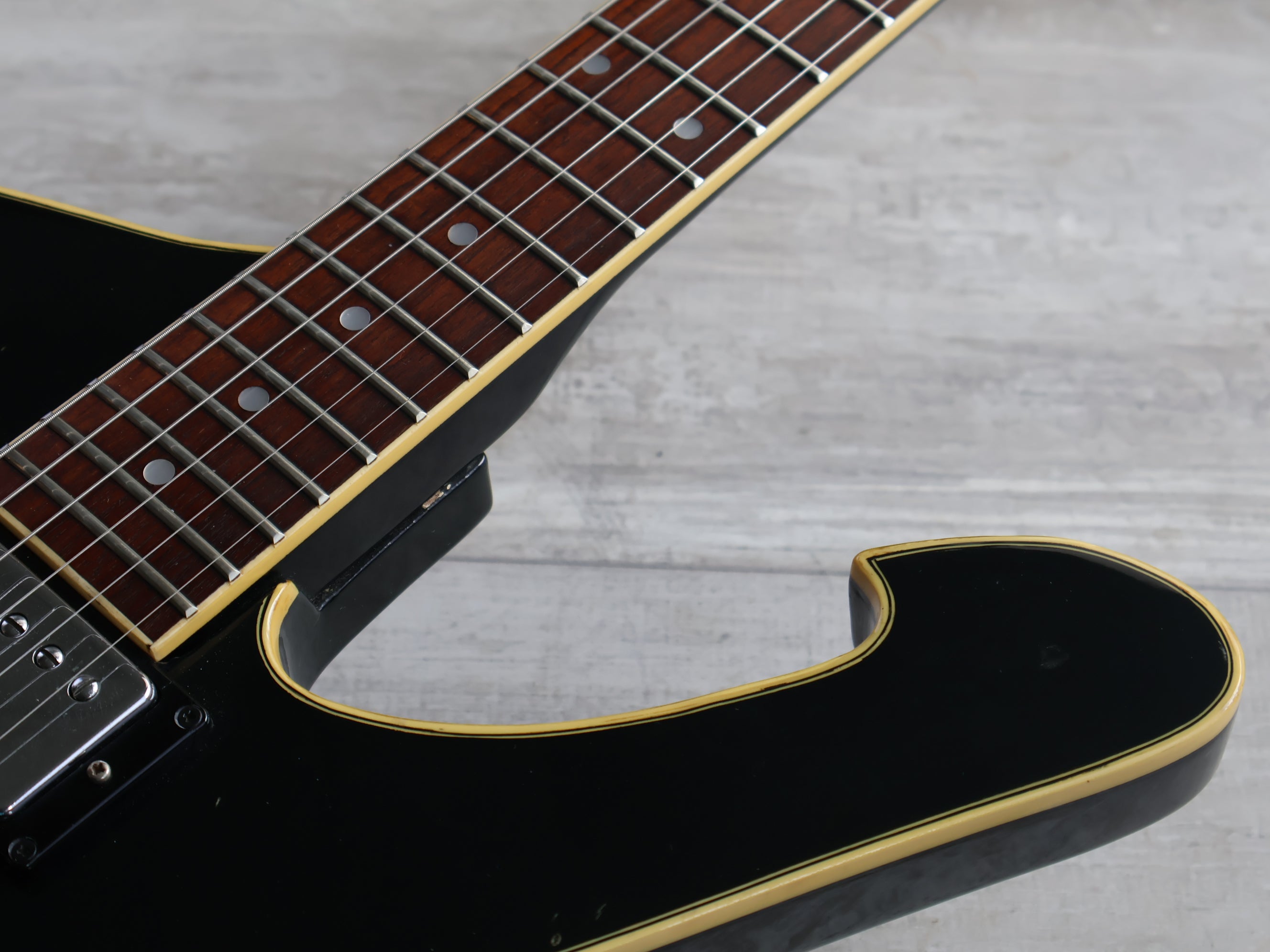 1978 Greco Japan M-600 Mirage/Iceman (Black) – Cool Old Guitars