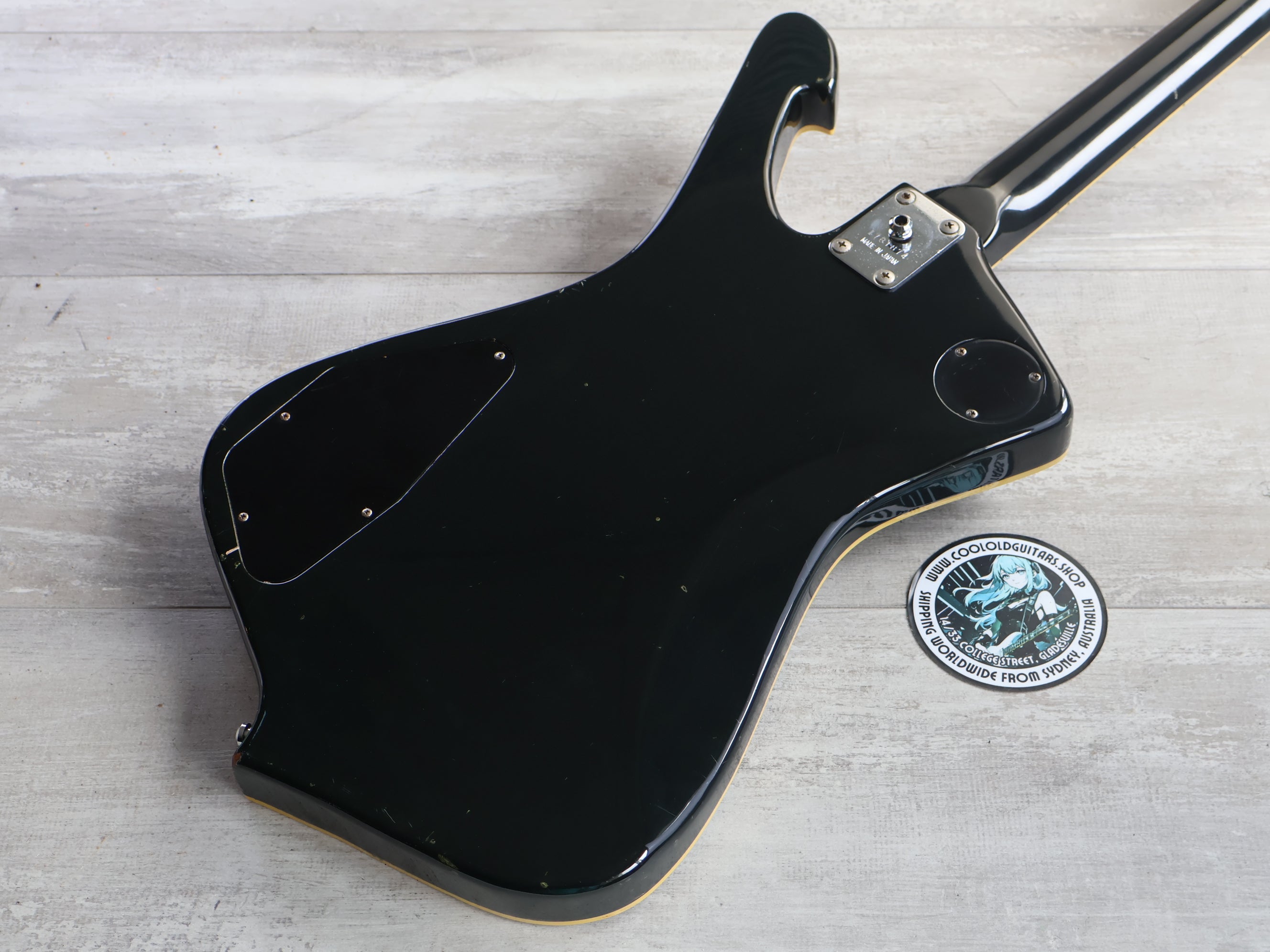 Greco　MS-600 Mirage 1978 Greco Japan M-600 Mirage/Iceman (Black) – Cool Old Guitars