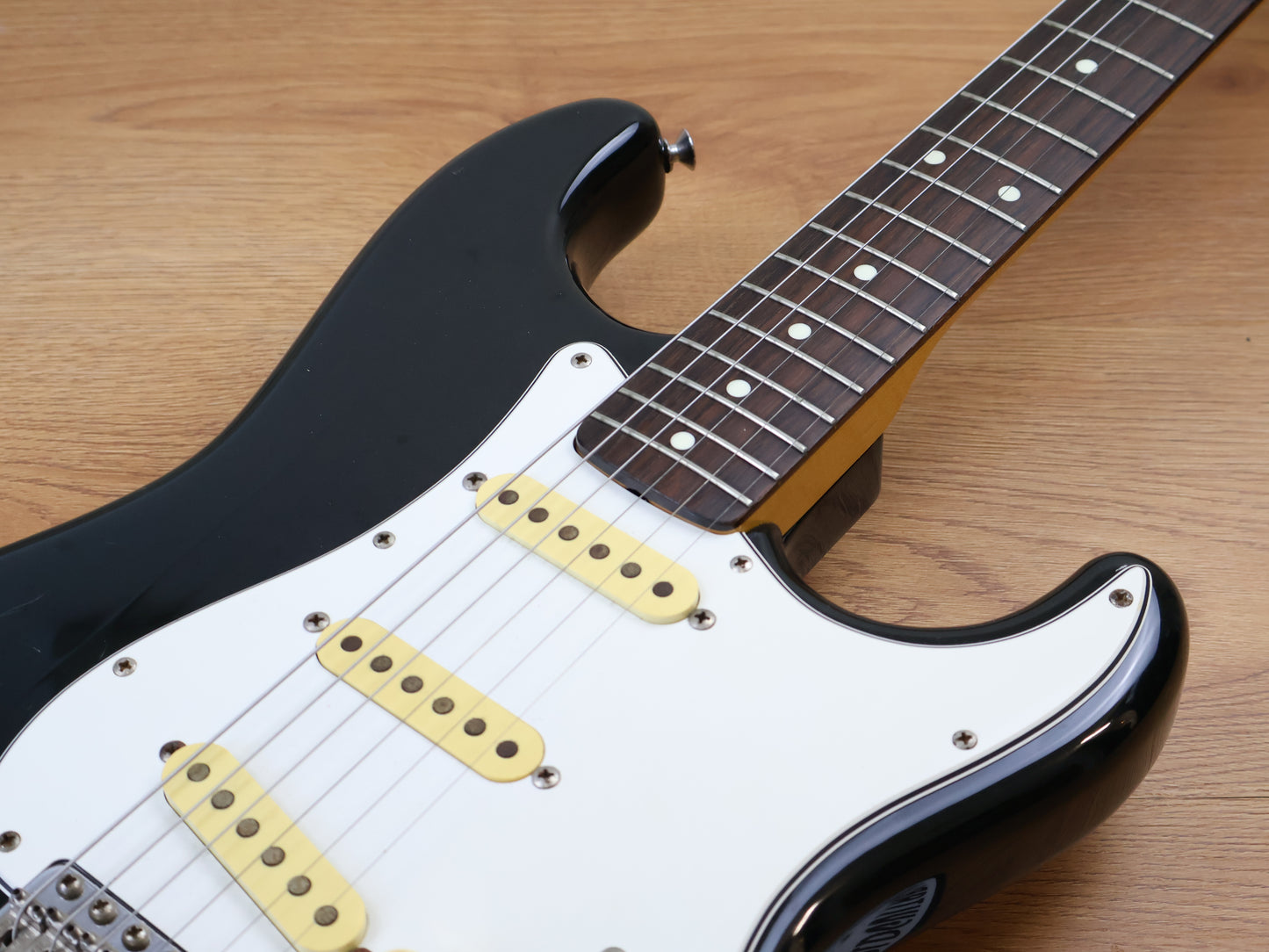 1985 Squier (by Fender Japan) "A Series" SST-36 Vintage Stratocaster (Black)