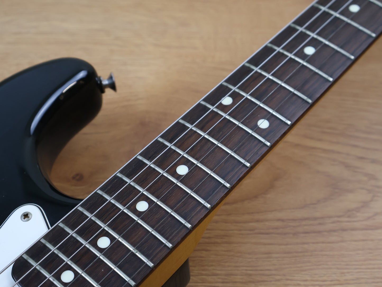 1985 Squier (by Fender Japan) "A Series" SST-36 Vintage Stratocaster (Black)