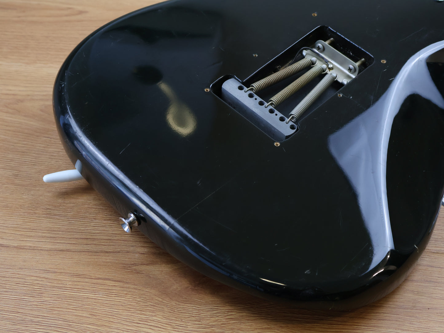 1985 Squier (by Fender Japan) "A Series" SST-36 Vintage Stratocaster (Black)