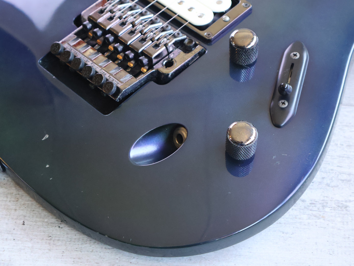 1993 Ibanez Japan S540LTD Saber HSH Superstrat (Jewel Blue)
