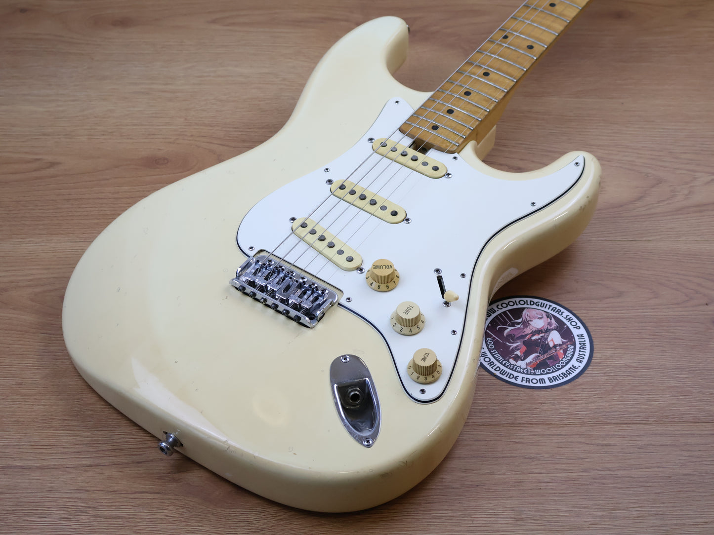 1972 Greco Japan Stratocaster (Aged White)