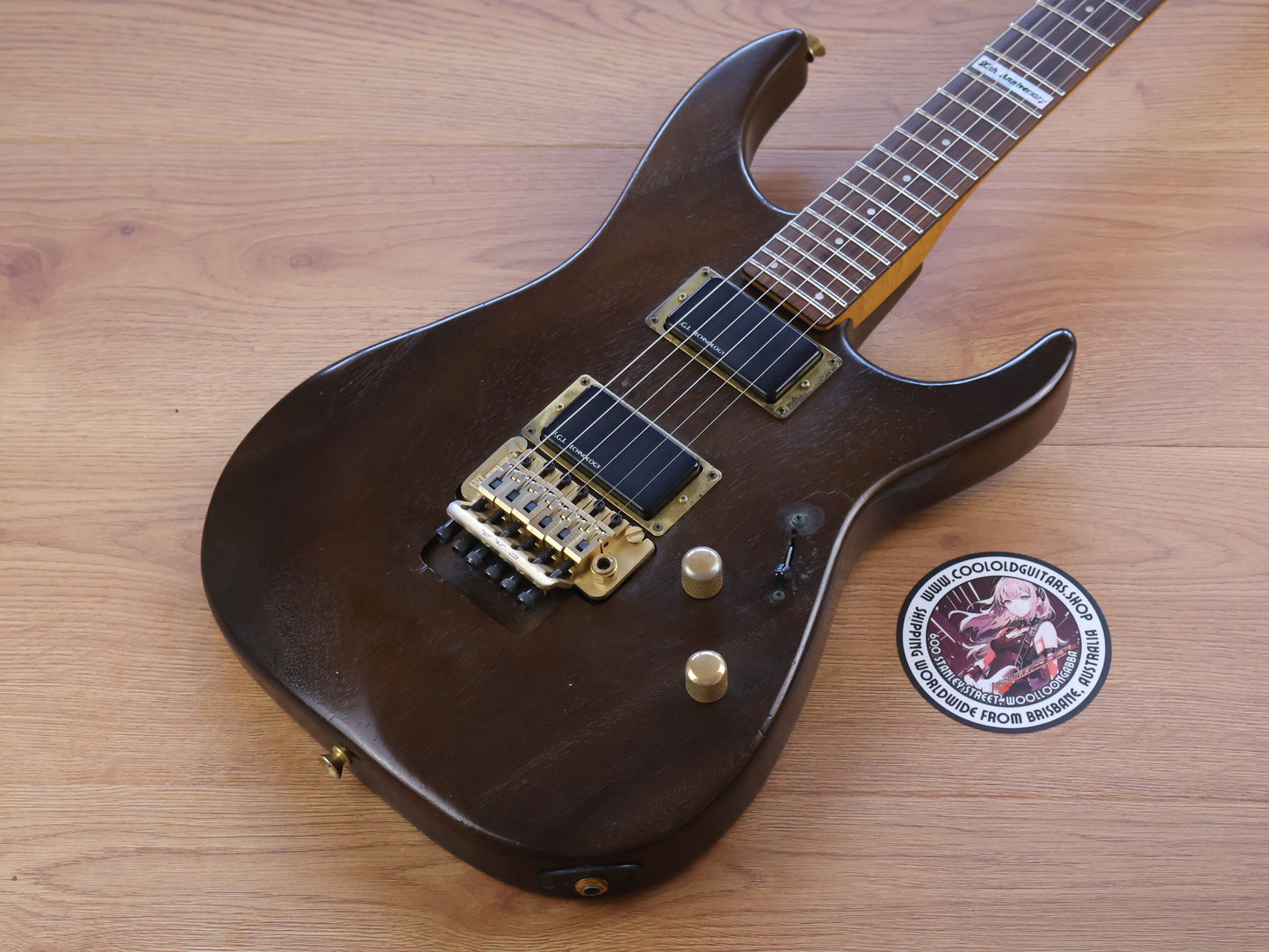 1988 Fernandes Japan FR-A85 20th Anniversary Revolver (Brown)