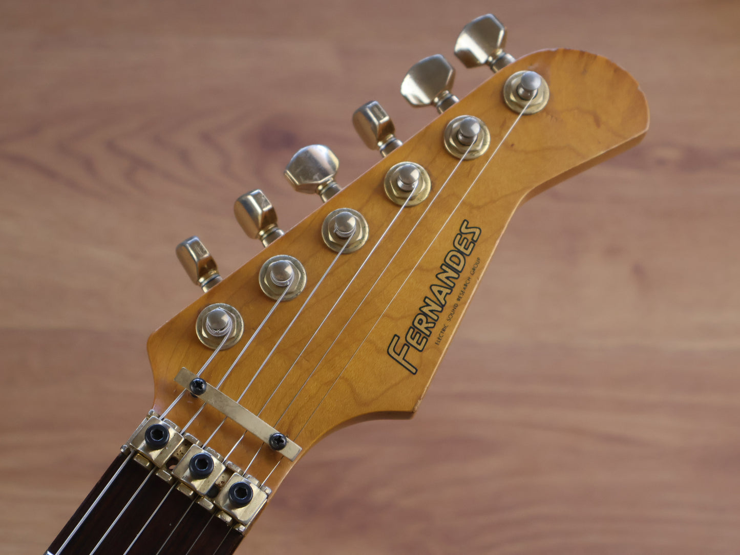 1988 Fernandes Japan FR-A85 20th Anniversary Revolver (Brown)