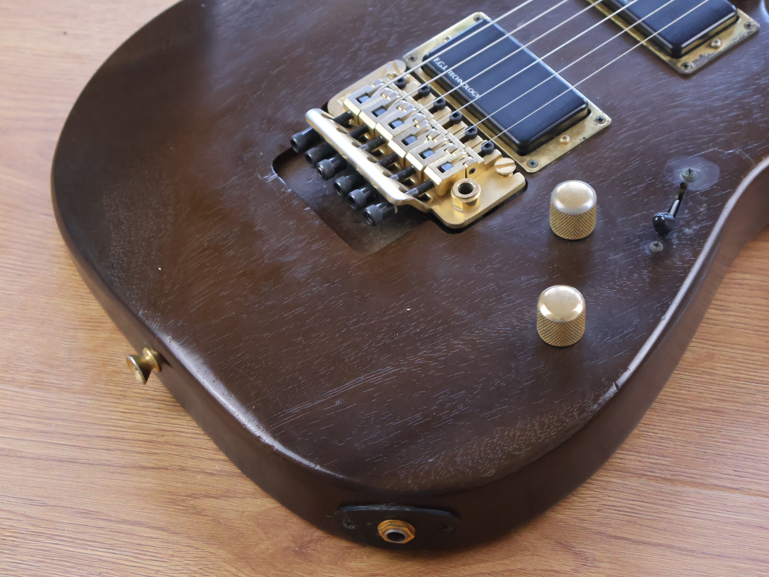 1988 Fernandes Japan FR-A85 20th Anniversary Revolver (Brown