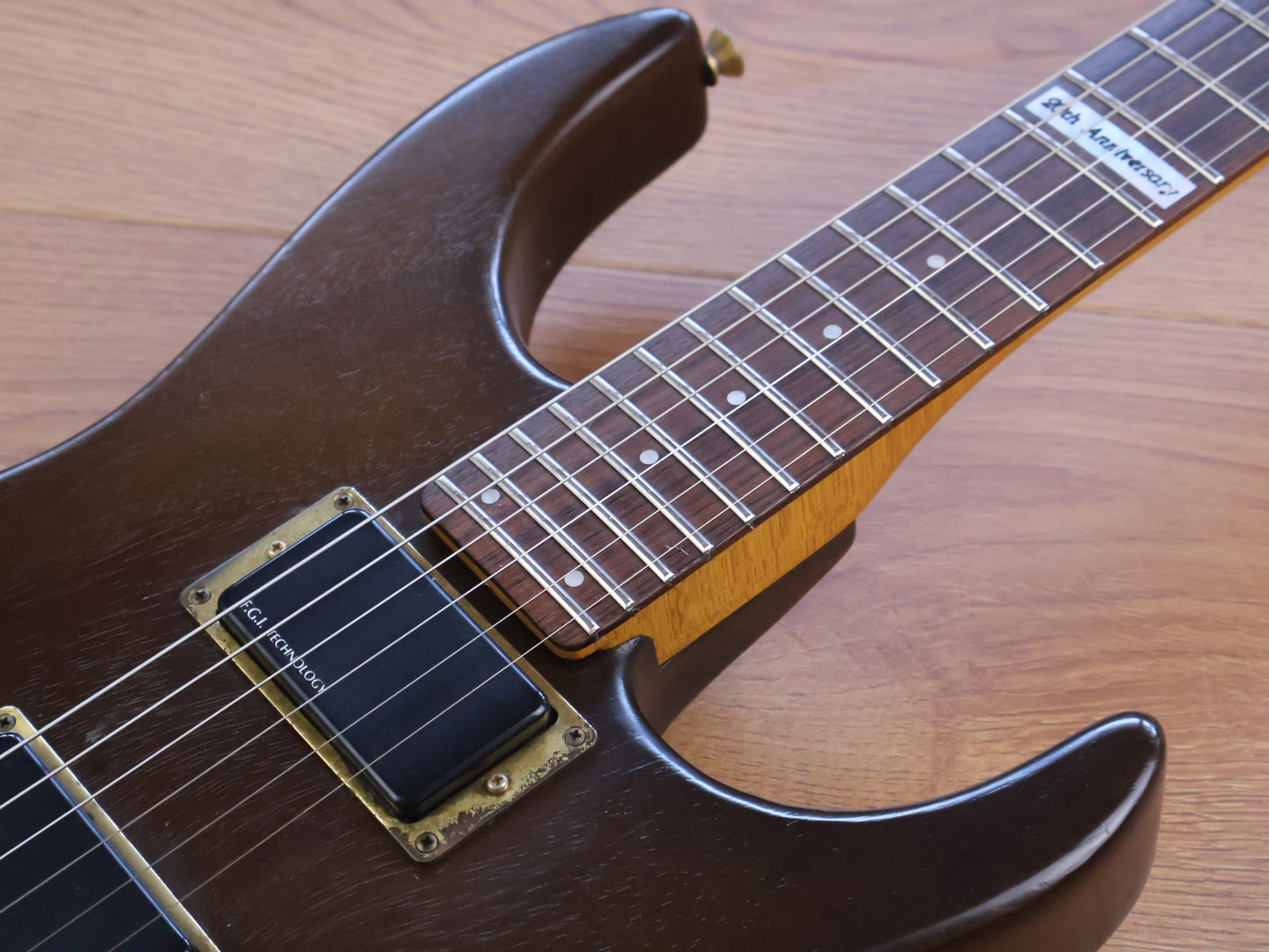 1988 Fernandes Japan FR-A85 20th Anniversary Revolver (Brown)