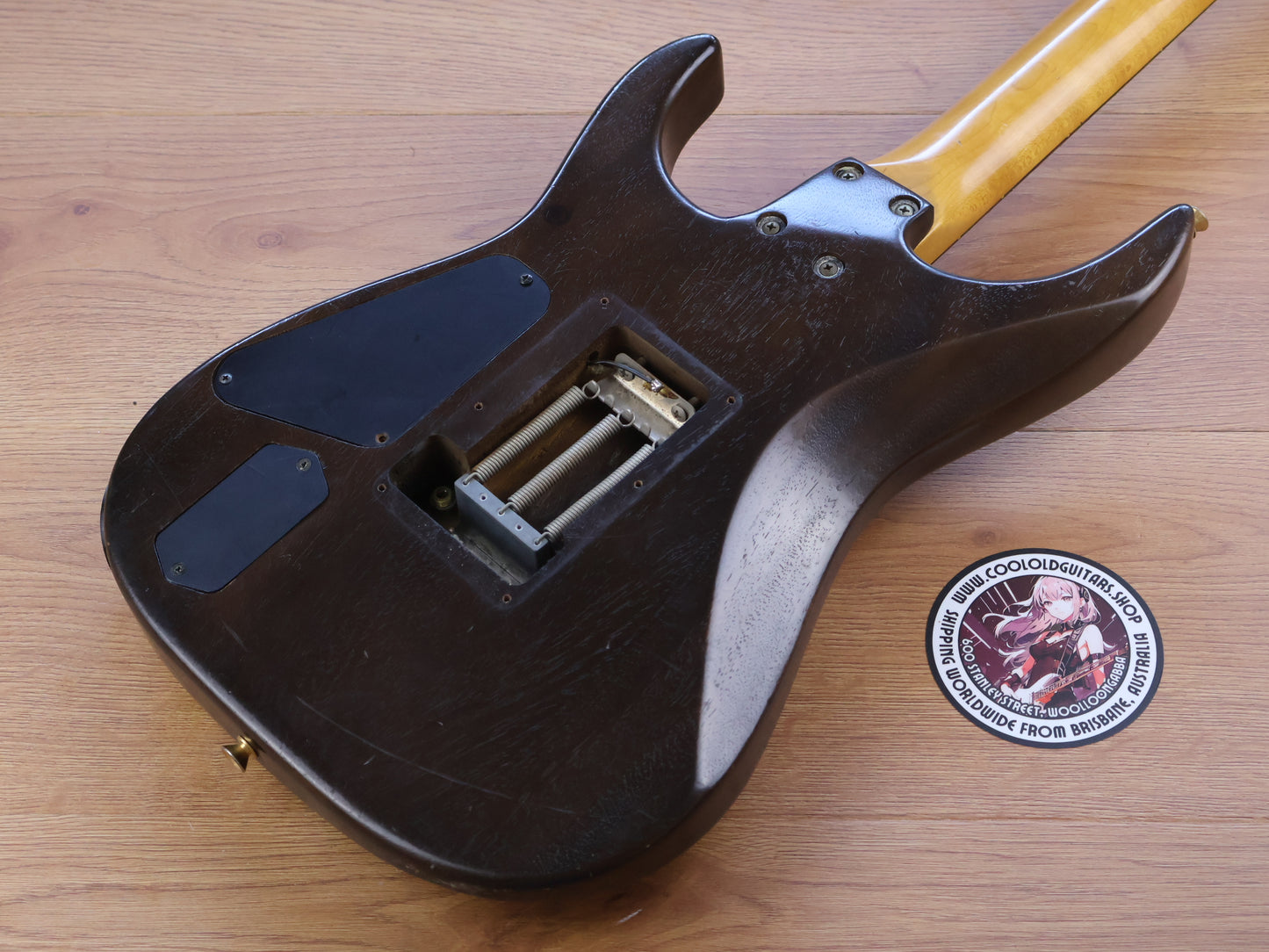 1988 Fernandes Japan FR-A85 20th Anniversary Revolver (Brown)