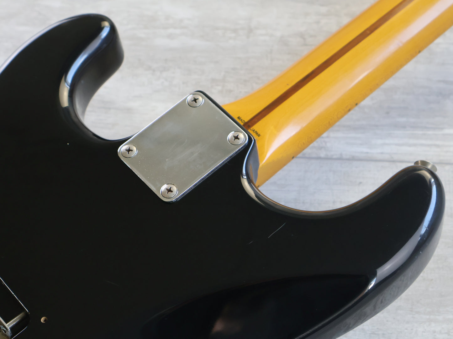 1987 Fender Japan ST54 '54 Reissue Vintage Stratocaster (Black)