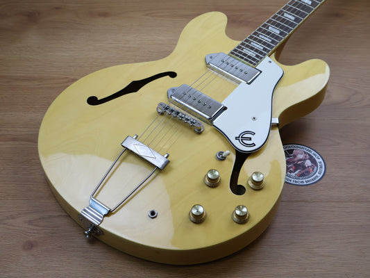 2008 Epiphone Casino Semi Hollowbody (Natural)