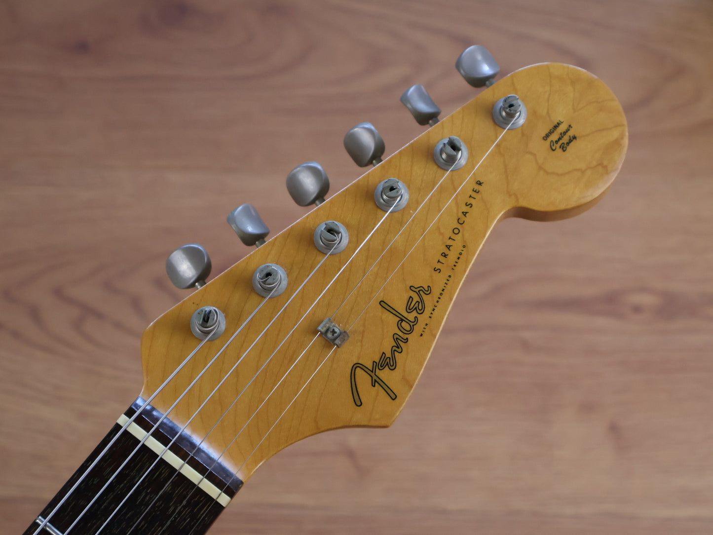 1986 Fender Japan E Series '62 Reissue Stratocaster w/EMG's (Aged White)