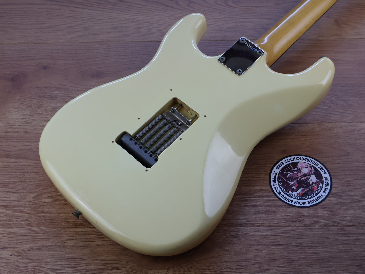 1986 Fender Japan E Series '62 Reissue Stratocaster w/EMG's (Aged White)