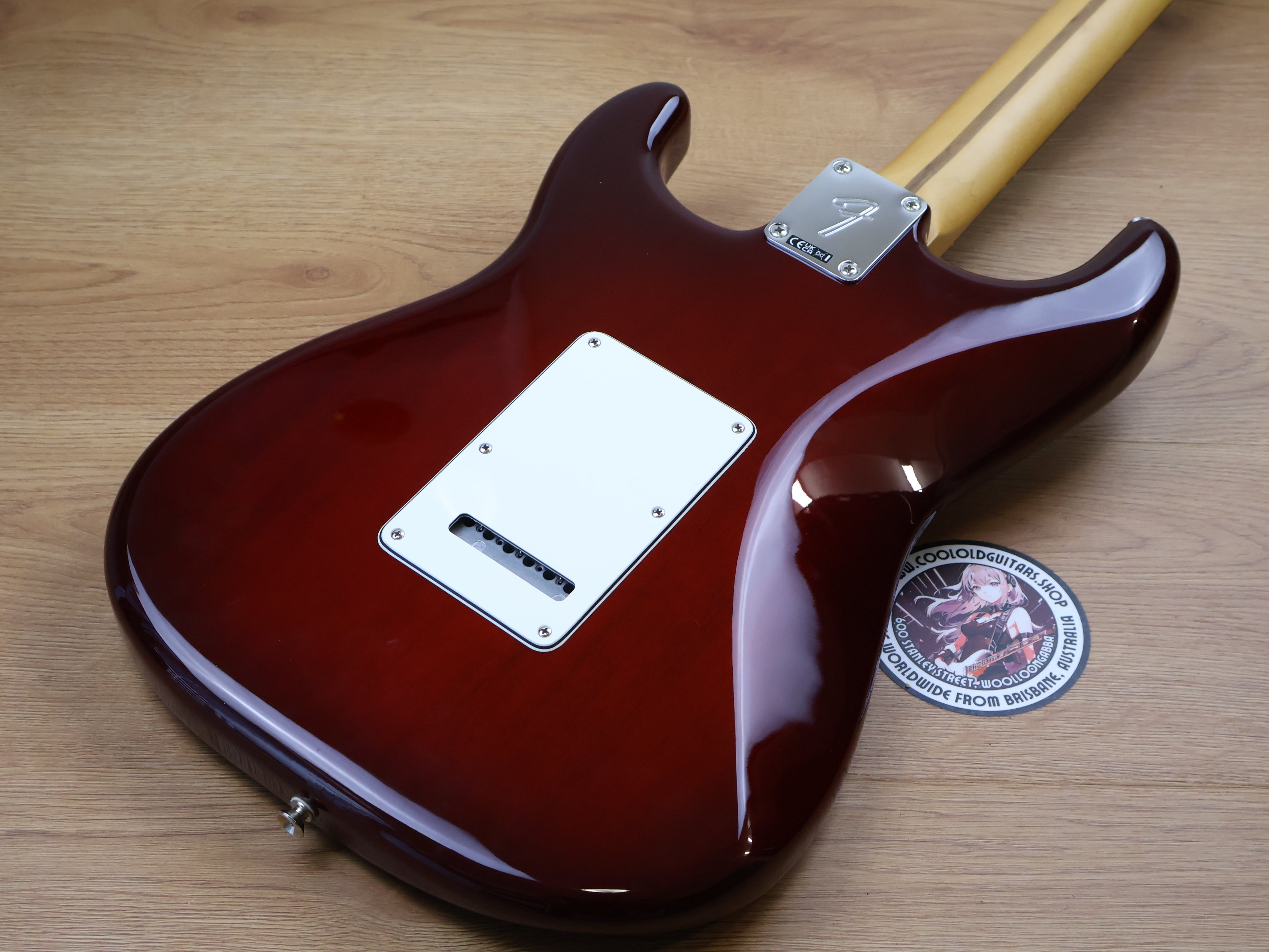 2025 Fender Player II Stratocaster (Transparent Cherry Burst