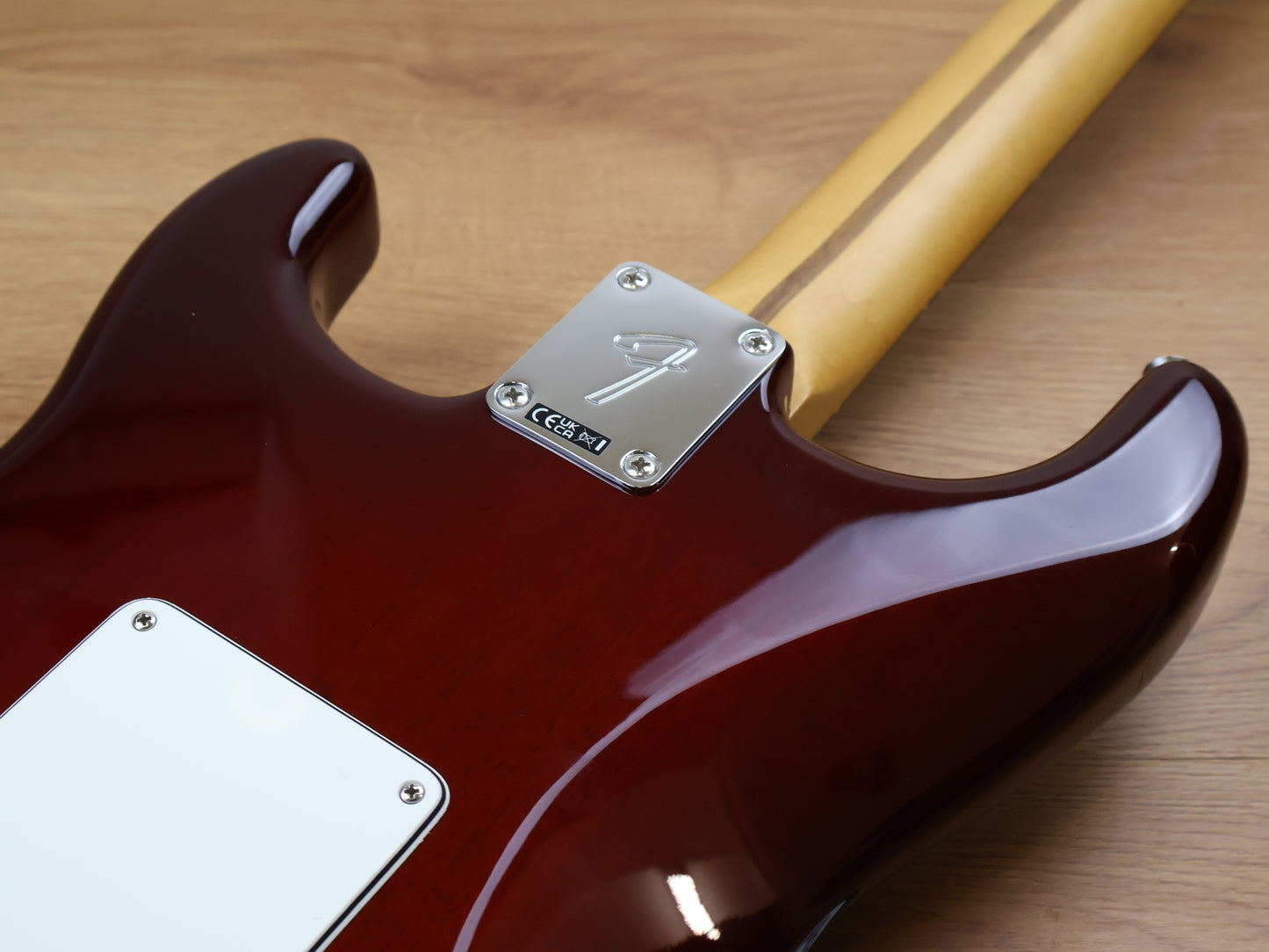 2025 Fender Player II Stratocaster (Transparent Cherry Burst)
