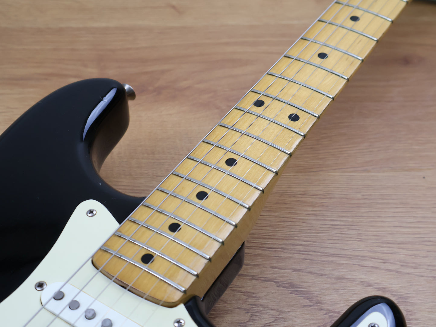 1980's Yamaha Japan SR450S Super Rocknroller Stratocaster (Black)