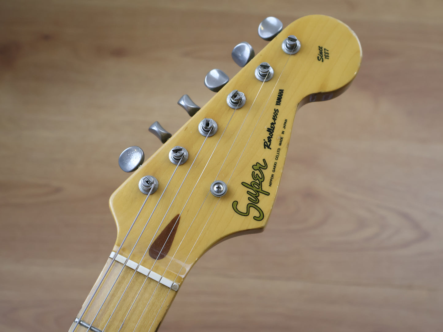 1980's Yamaha Japan SR450S Super Rocknroller Stratocaster (Black)