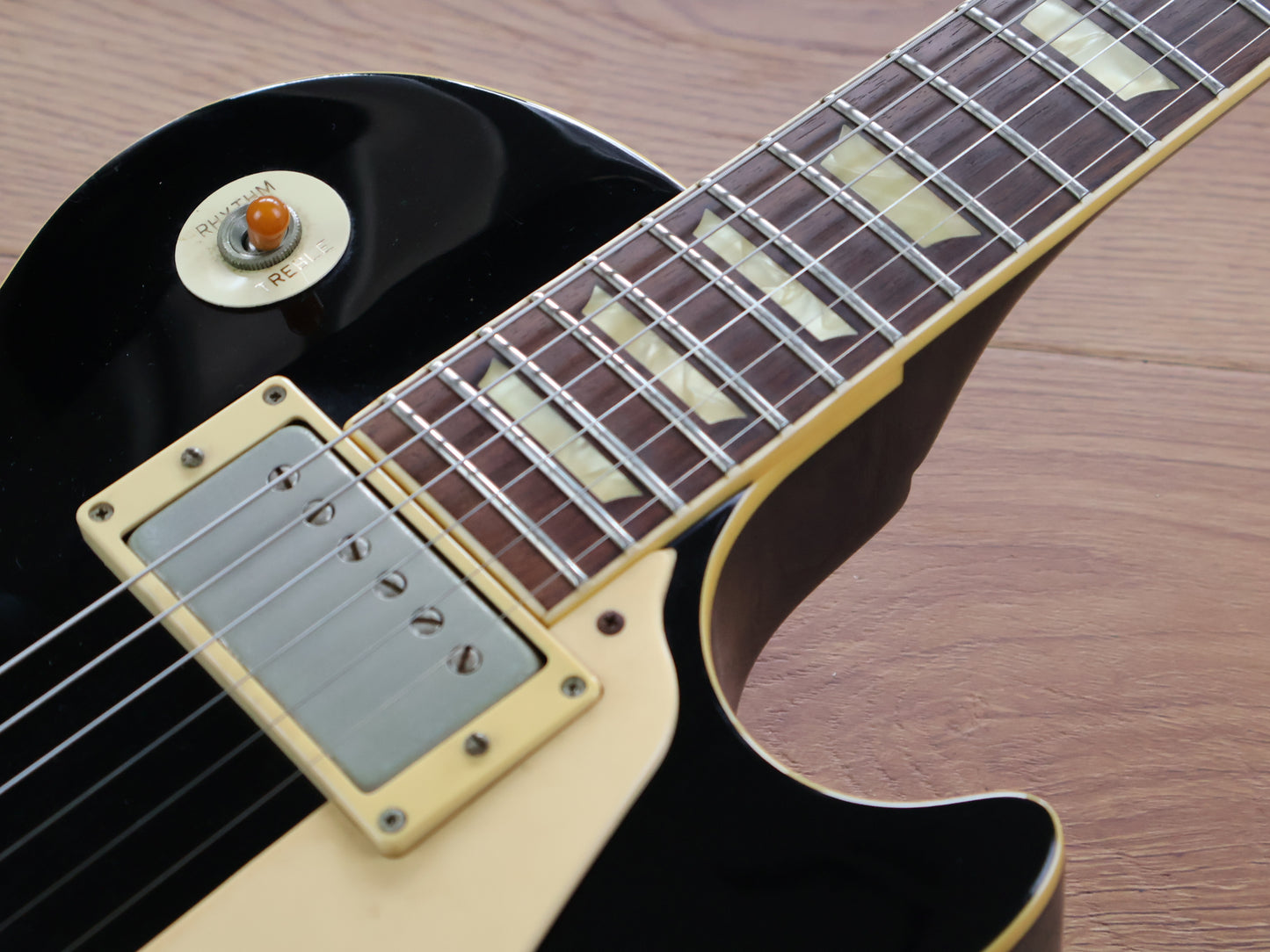 1988 Burny RLG-50 Super Grade Les Paul Standard (Black)