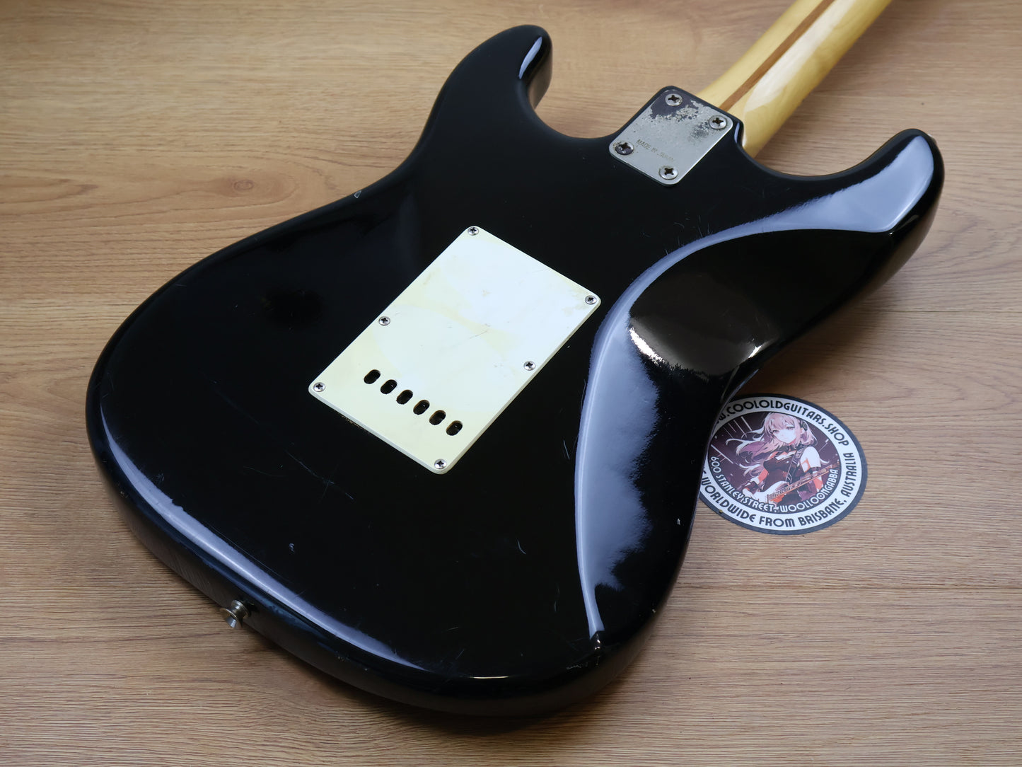 1980's Yamaha Japan SR450S Super Rocknroller Stratocaster (Black)