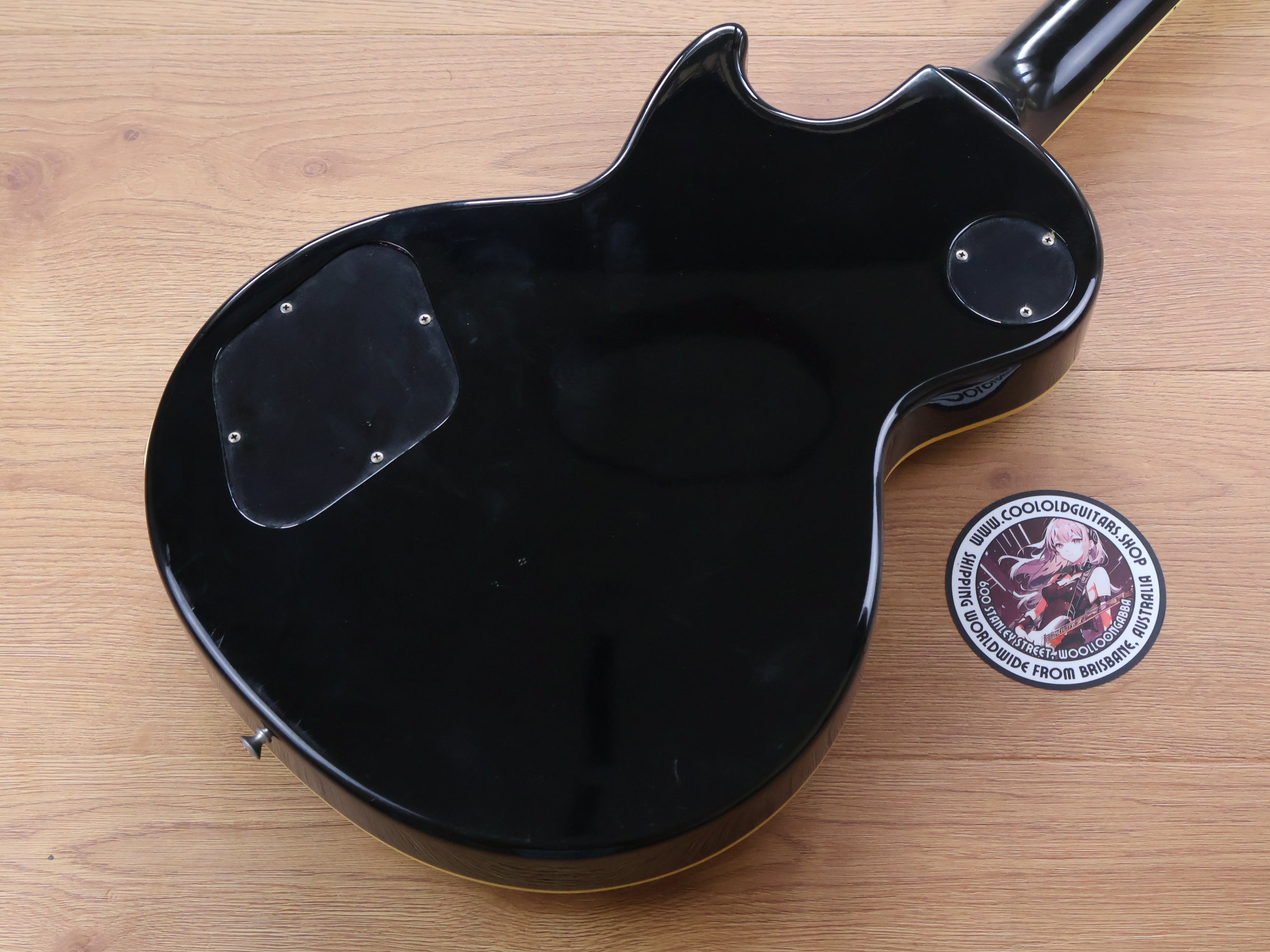 1988 Burny RLG-50 Super Grade Les Paul Standard (Black) – Cool Old