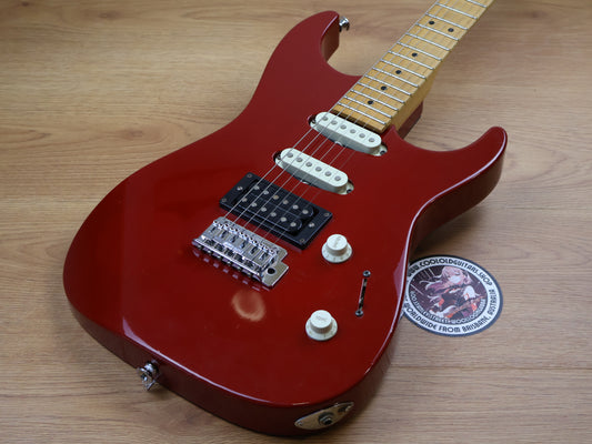 1990 Charvel Jackson Japan DK-065-SSH Dinky Superstrat (Red)