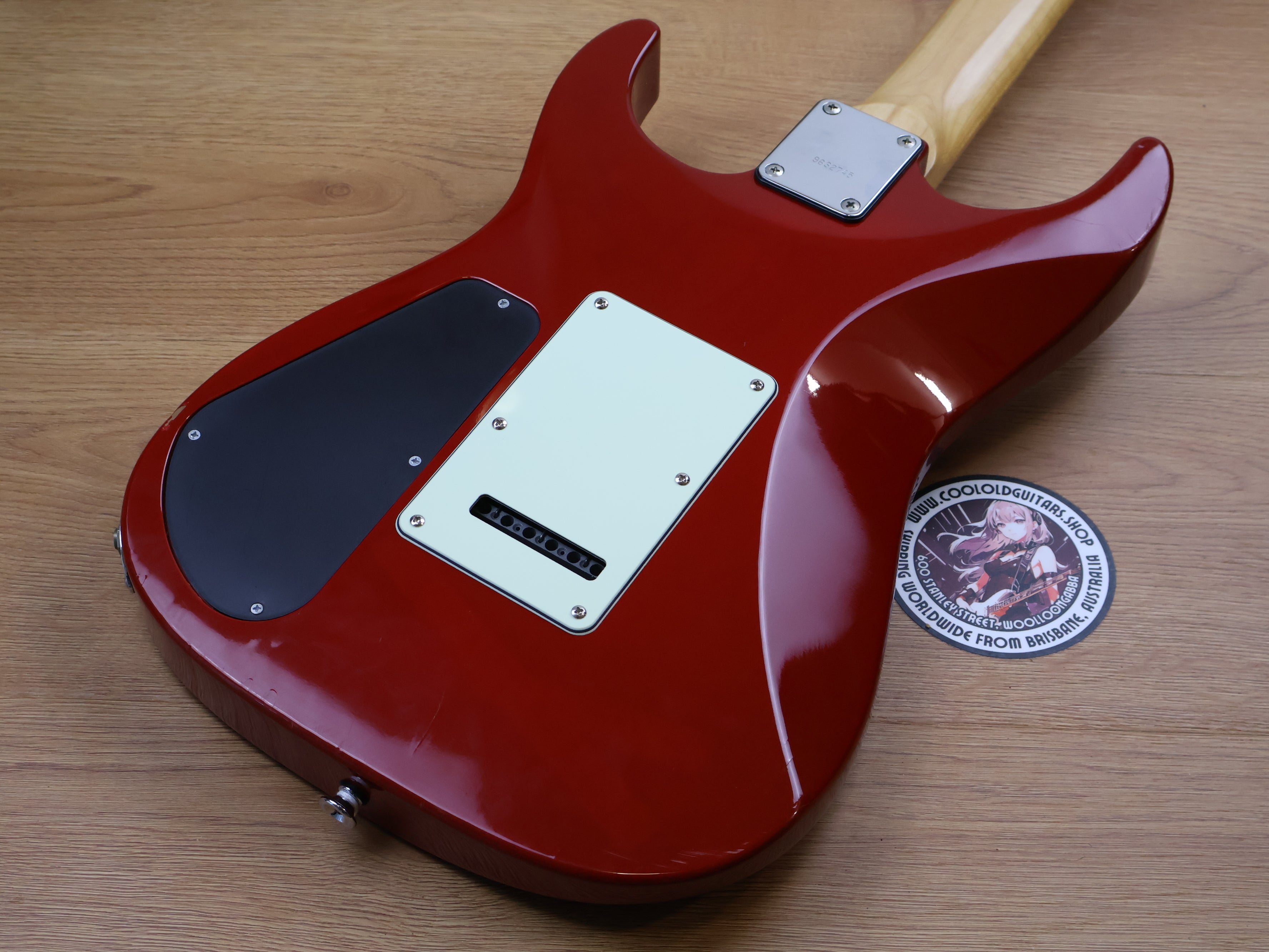 1990 Charvel Jackson Japan DK-065-SSH Dinky Superstrat (Red