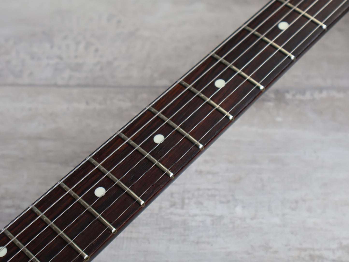 1984 Squier Japan SST314H-55 JV Series HSS Contemporary Stratocaster (Black)