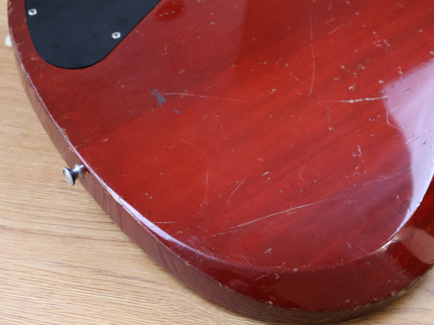 1991 Greco Japan SS-600S SG Special w/Vibrola (Cherry Red)