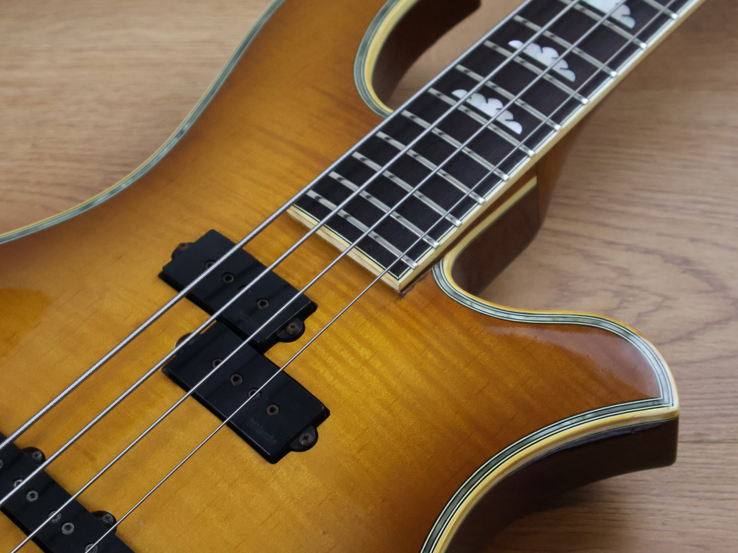 1988 BC Rich Japan EB-1507 Limited Edition Eagle Bass (Vintage Sunburst)