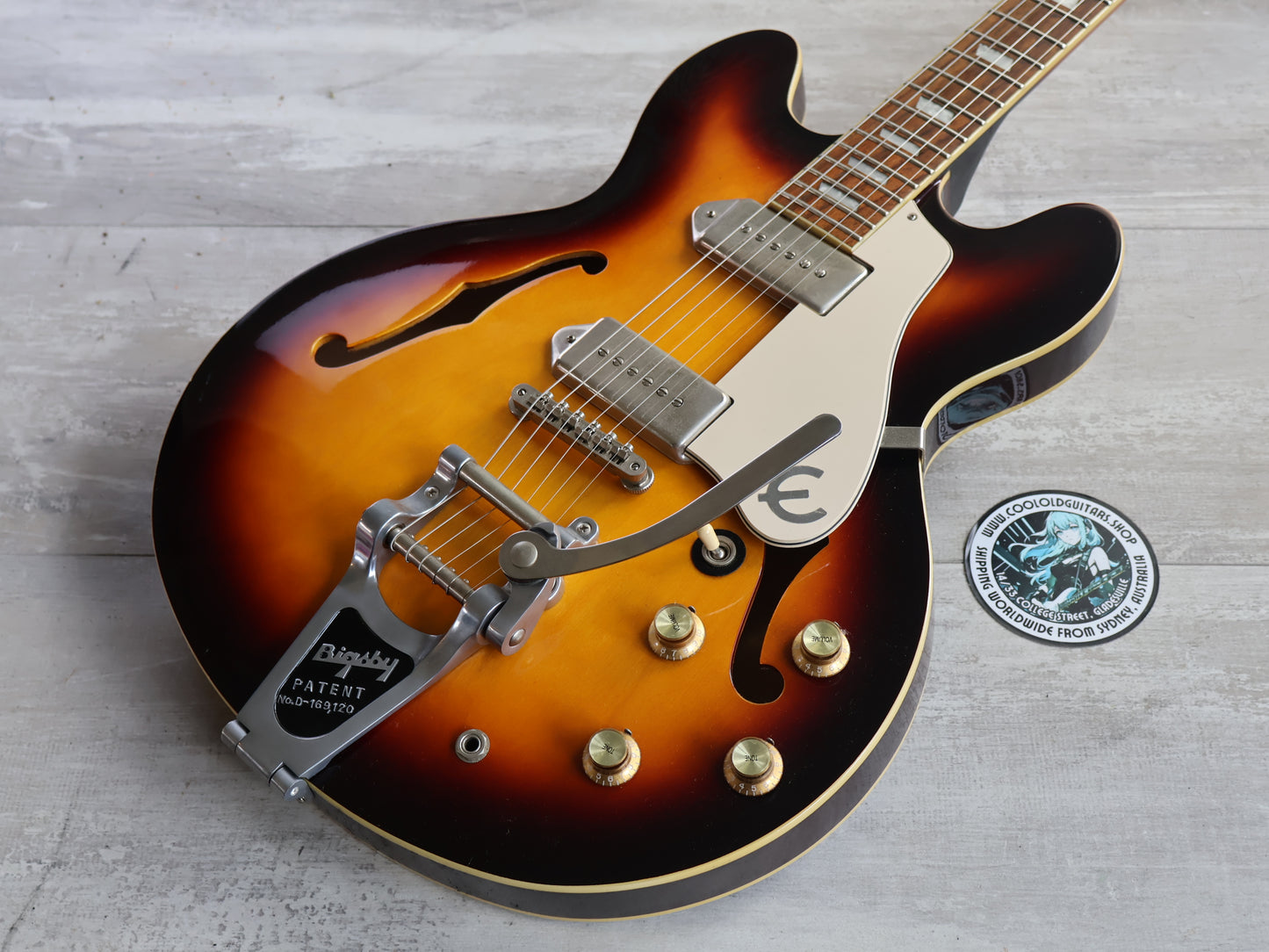 2010 Epiphone 'Inspired by' John Lennon Casino Artist Series (Vintage Sunburst)