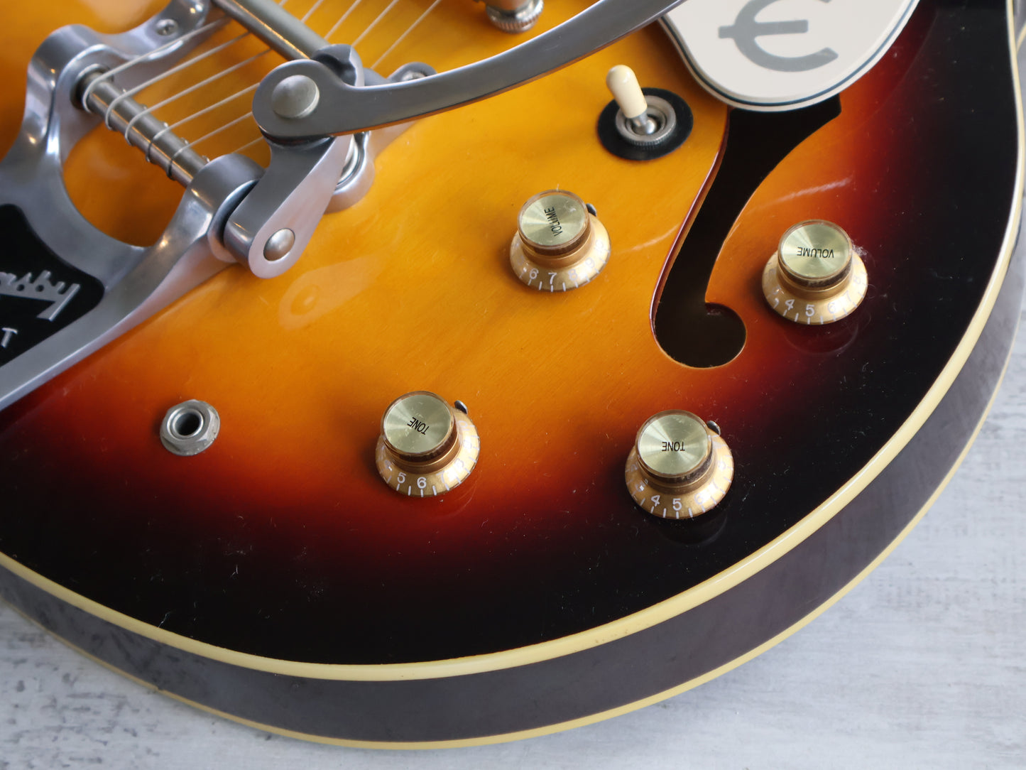2010 Epiphone 'Inspired by' John Lennon Casino Artist Series (Vintage Sunburst)