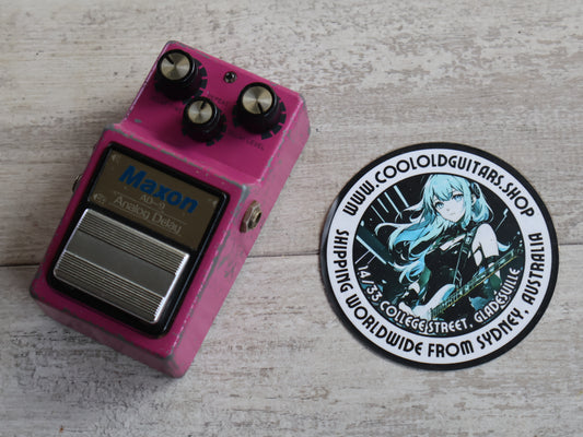 1981 Maxon AD-9 Analog Delay Vintage Effects Pedal