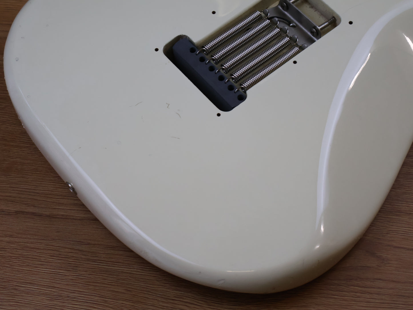 1983 Squier (by Fender Japan) "JV Series" SST-36 Scalloped Stratocaster (Vintage White)