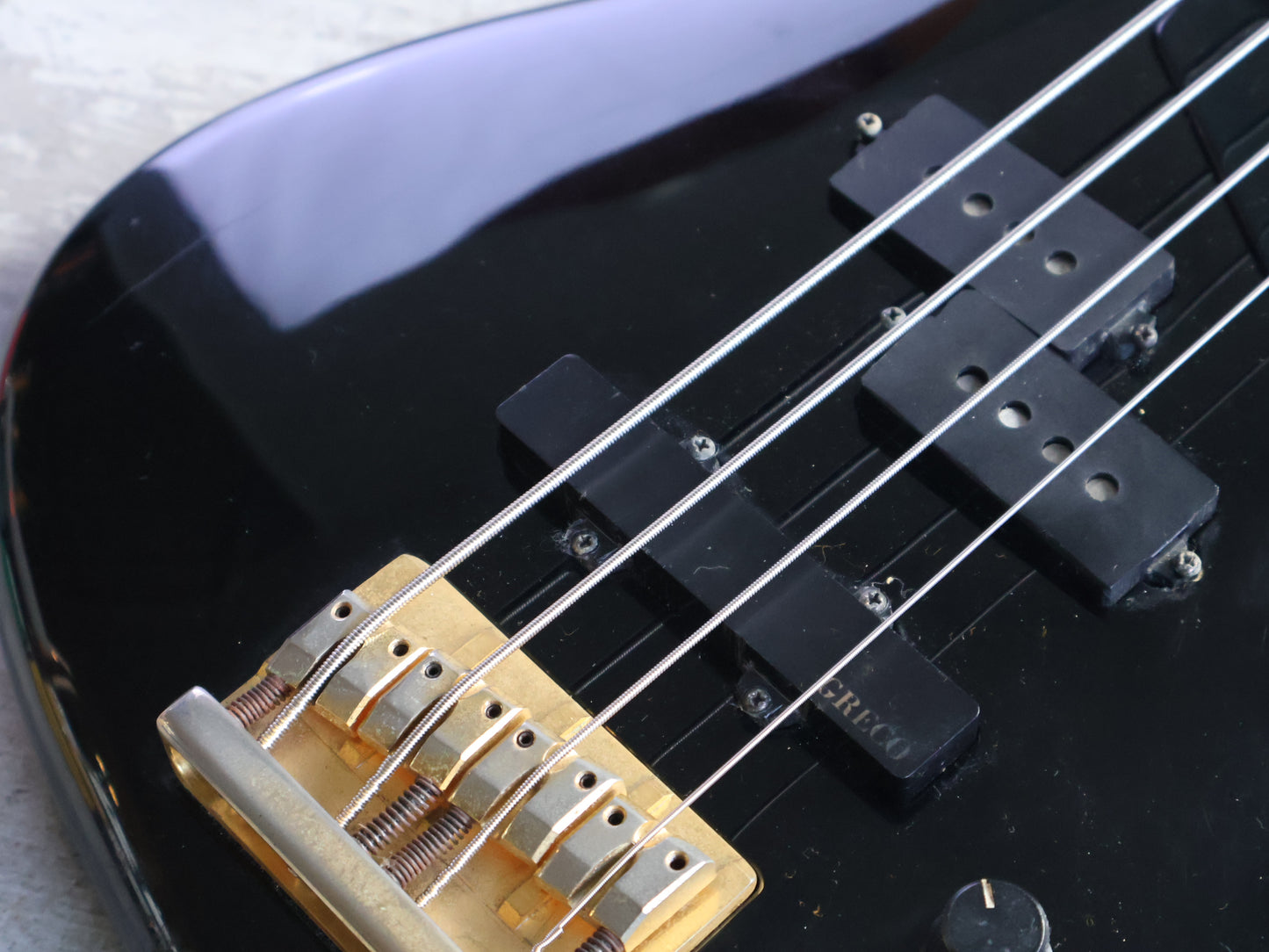 1991 Greco Japan PXB-80 Phoenix Bass (Black)