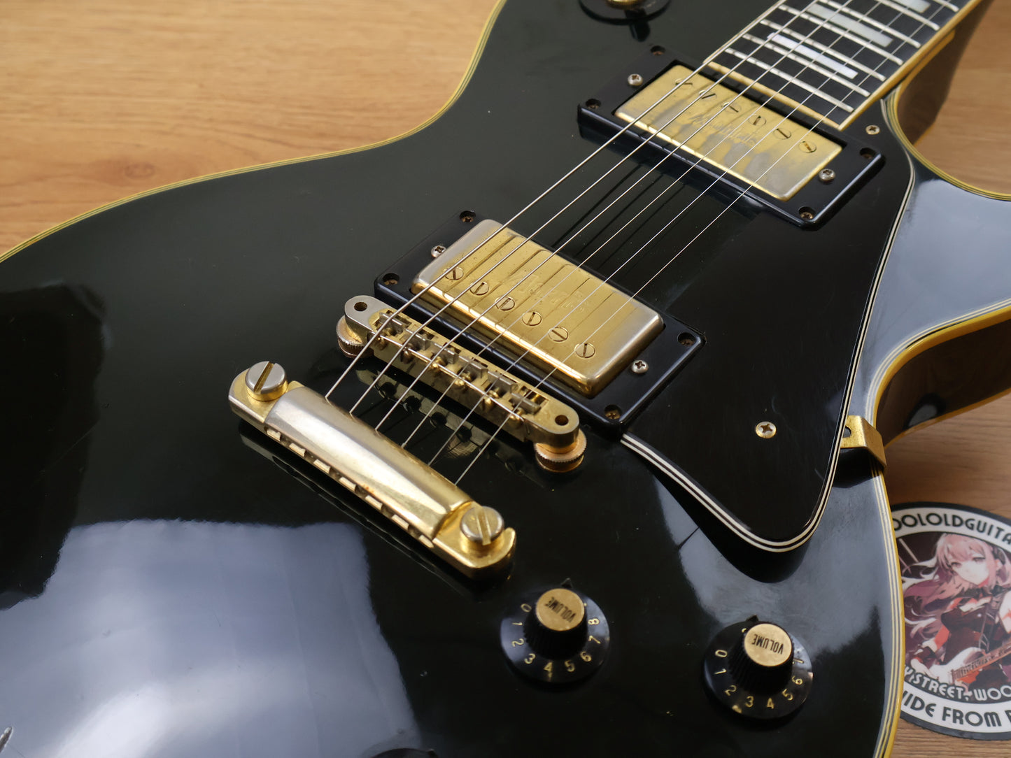 1970's Morris Japan MLP-85 Les Paul Custom (Ebony)