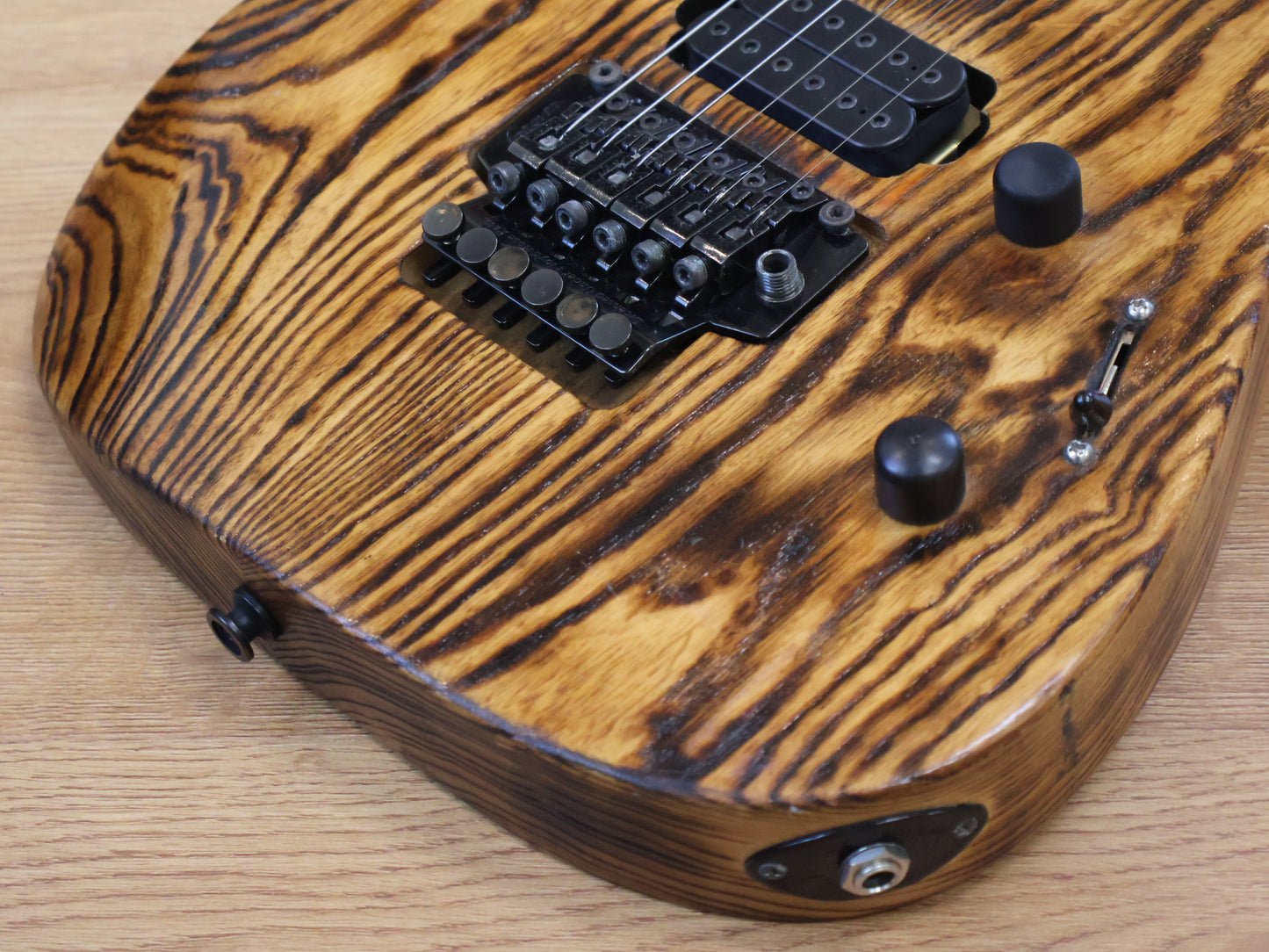 1999 Grover Jackson Japan FU.P-70 Fusion Dinky w/Dimarzio's (Flamed Ash)