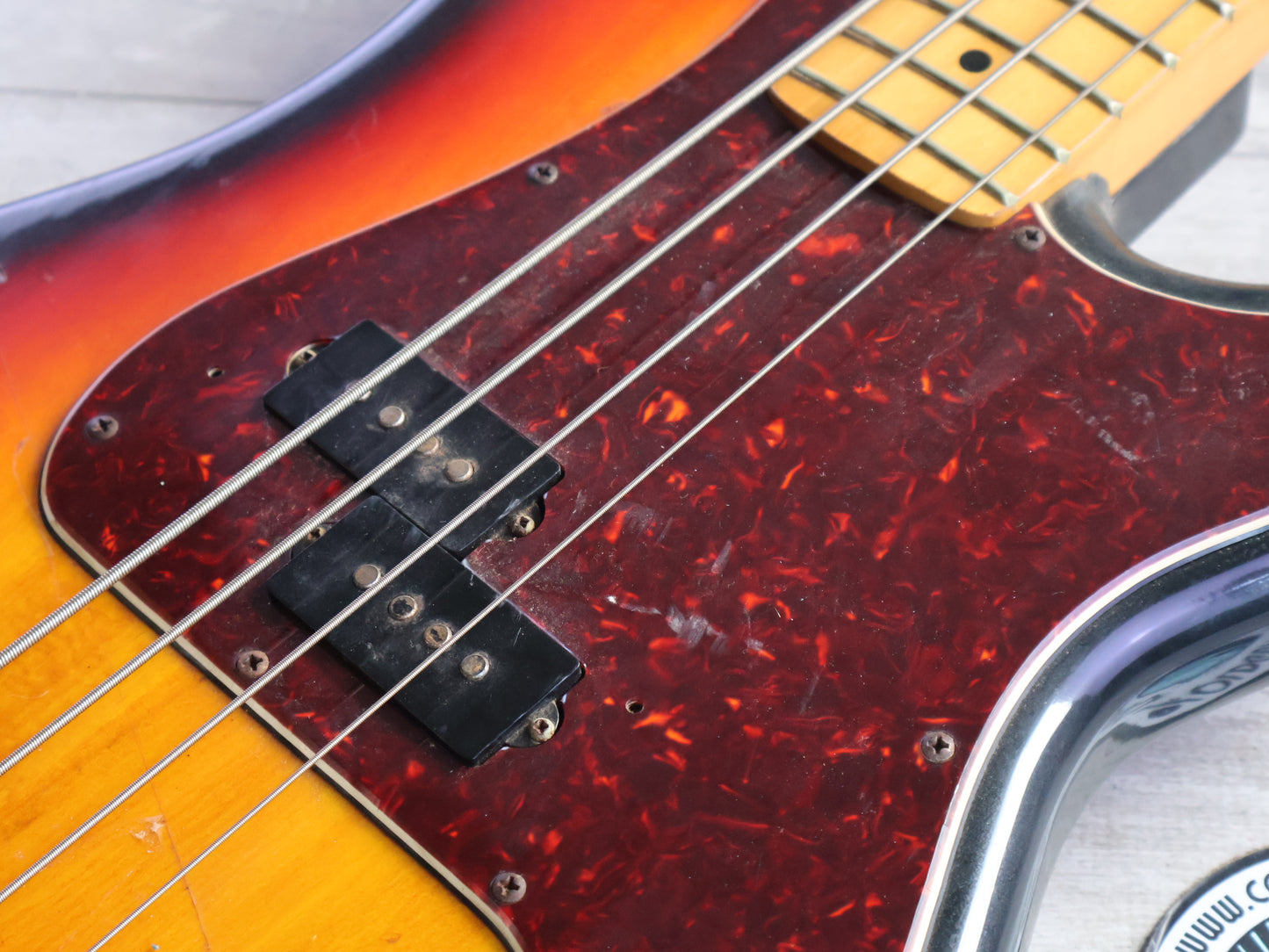 1981 Greco Japan "Spacy Sound" PB-450 Precision Bass (Sunburst)