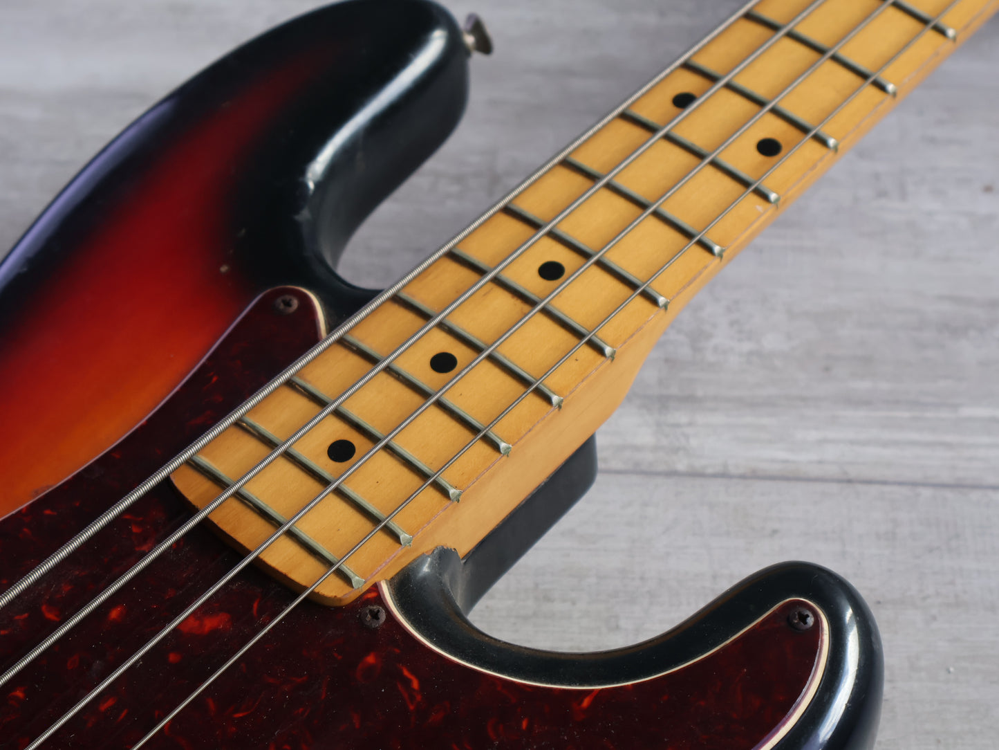1981 Greco Japan "Spacy Sound" PB-450 Precision Bass (Sunburst)
