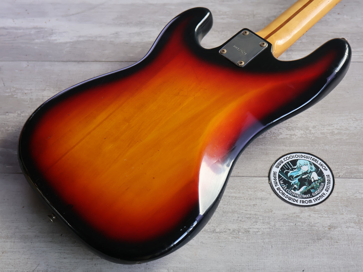 1981 Greco Japan "Spacy Sound" PB-450 Precision Bass (Sunburst)
