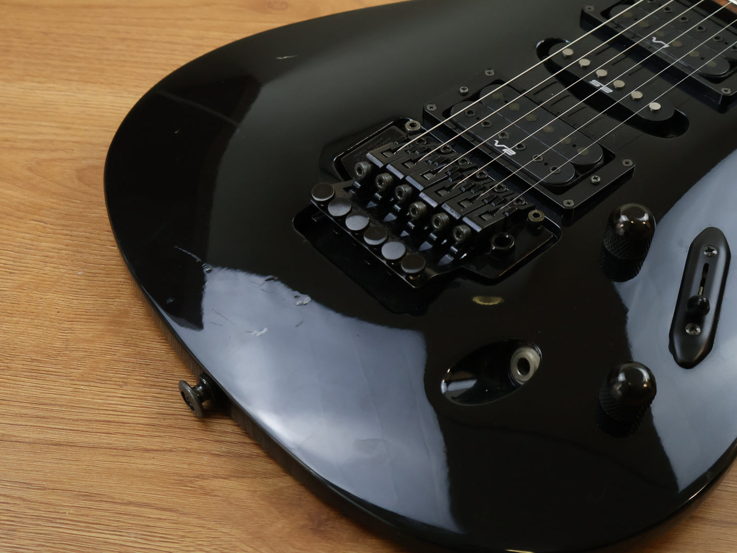 1995 Ibanez Japan S470 S Series Superstrat (Black)