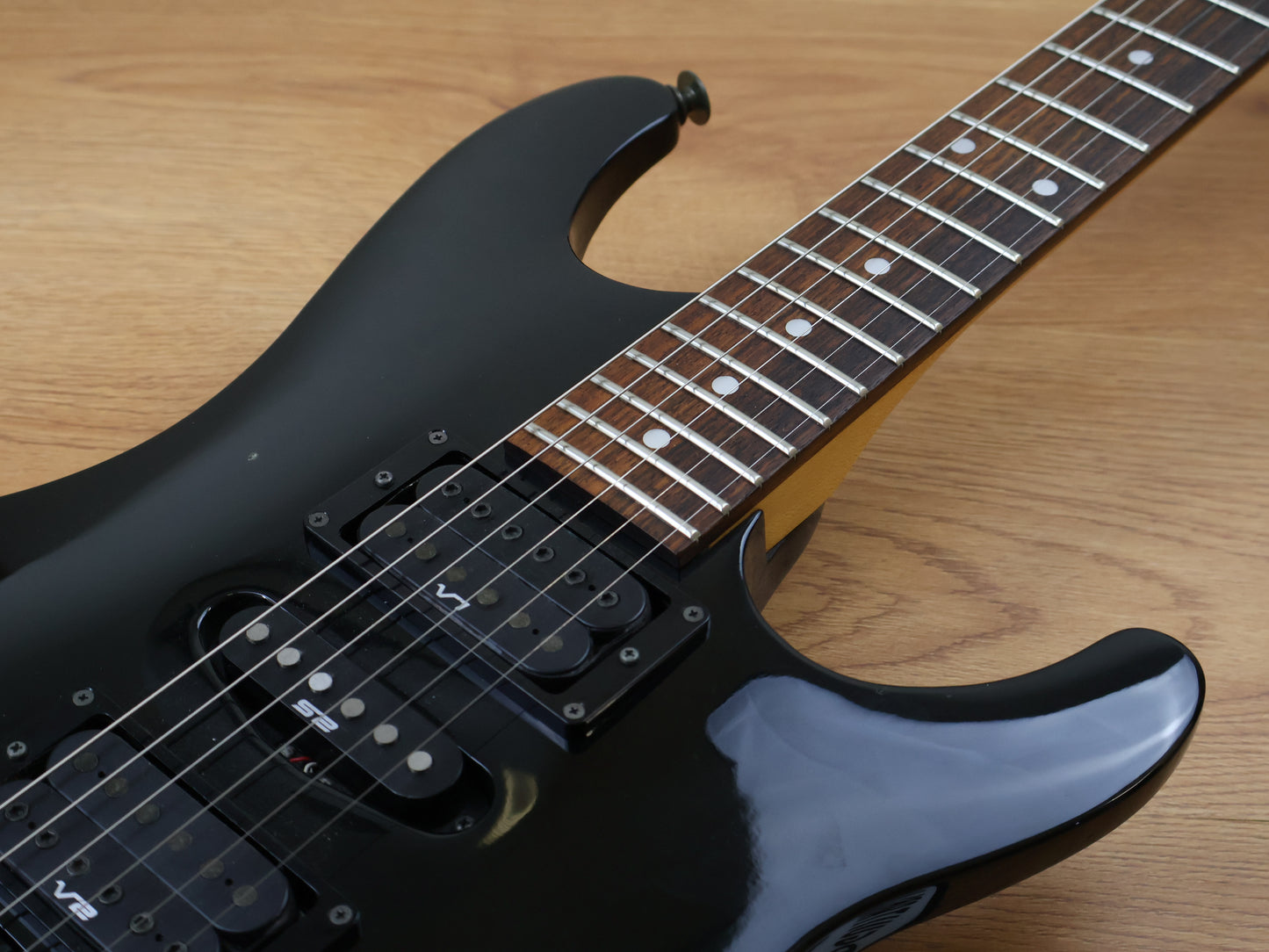 1995 Ibanez Japan S470 S Series Superstrat (Black)