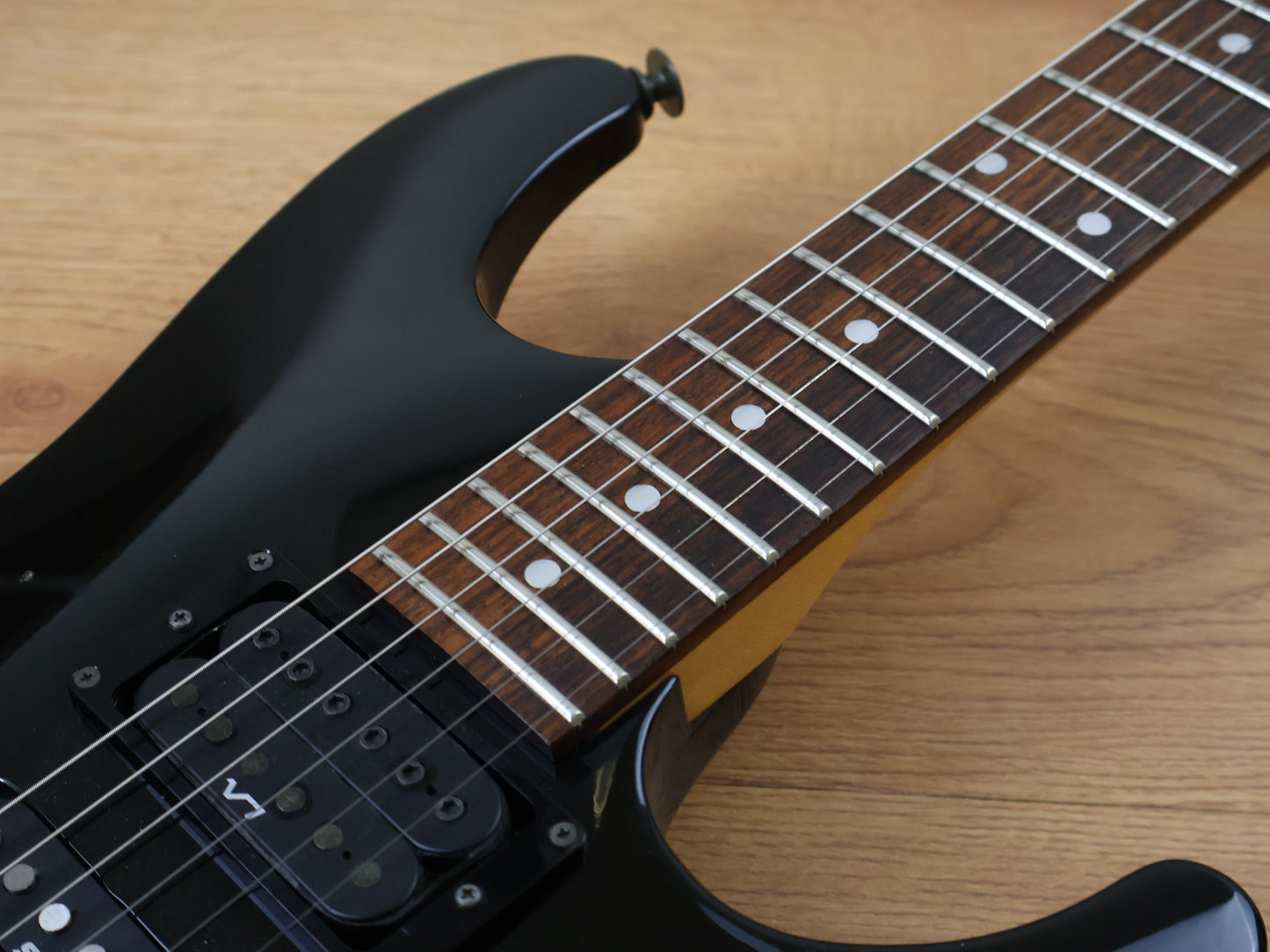 1995 Ibanez Japan S470 S Series Superstrat (Black)