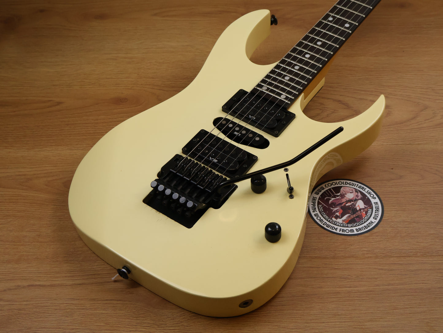 1989 Ibanez Japan RG570 Superstrat (Aged White)