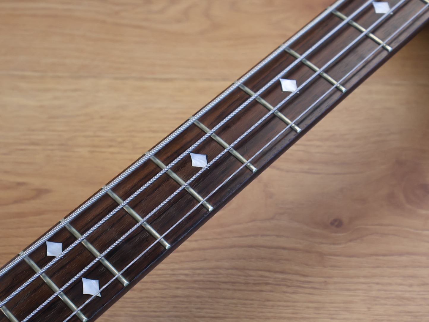 1997 Burny (Fernandes) EB-95X "X Japan" Signature Eagle Bass (Black)